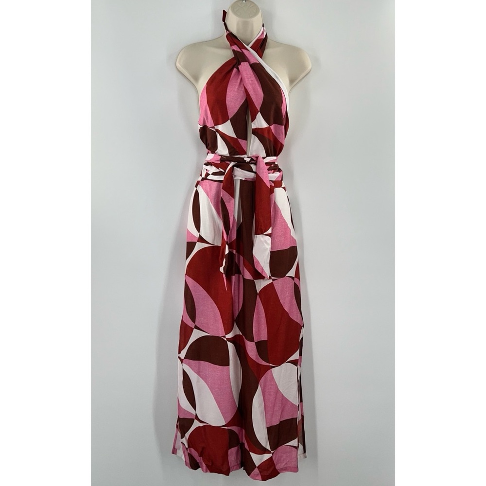 Anthropologie NWT Jets Lalita Wrap-Front Cover-Up Dress size 6/Small - Picture 3 of 10